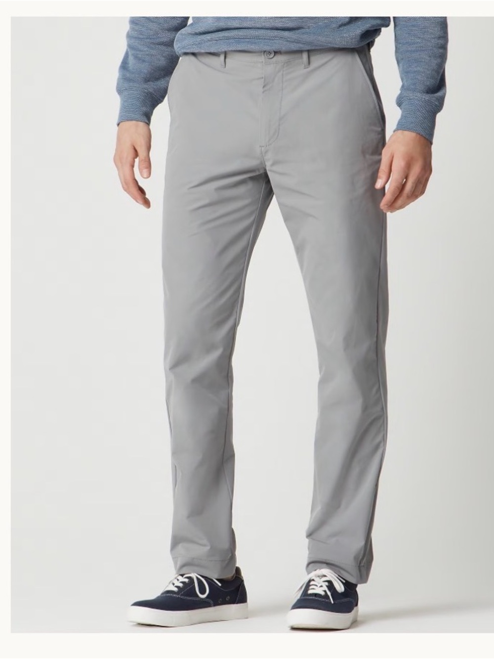 J. Crew Men's Light Gray Chinos